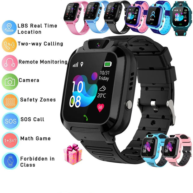 ﻿ 4G Sim Card 2G Internet Kids Smart Watch