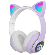 Mic Control LED Stereo Music Phone Bluetooth Headset