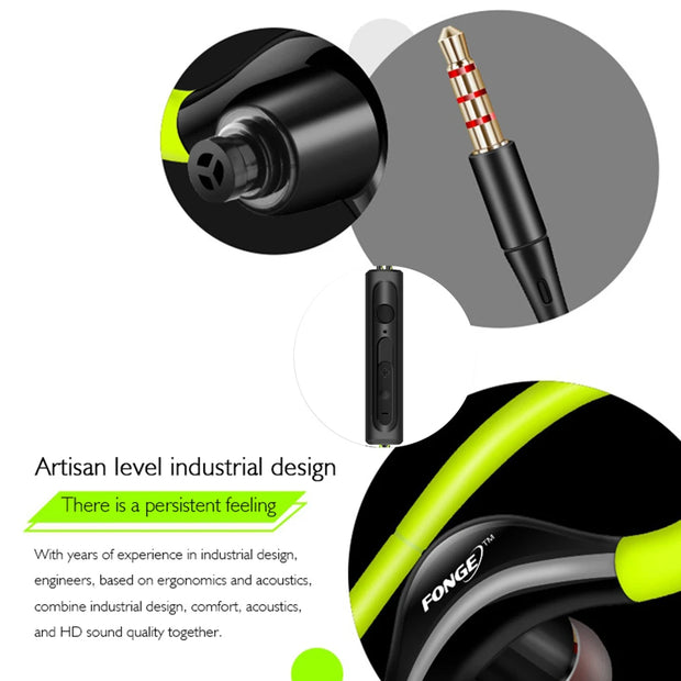 S760 Wired In-ear Waterproof Earphones