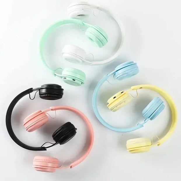 Y08 Macaron Wireless Bluetooth Headphones