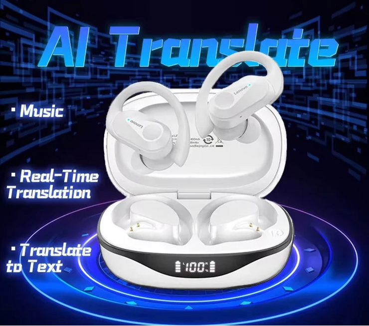 Original Lenovo LP75 AI Wireless Bluetooth Earphones