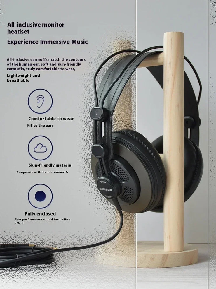 SAMSON SR850 Wired Semi-Closed Headphone