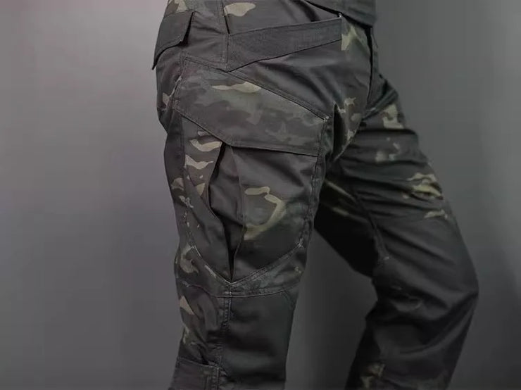 Men's Workwear Suit Outdoor Clothes Long Sleeve Tee Shirt & Trousers Wear-resisting Hunting Clothes Men Camping Suit