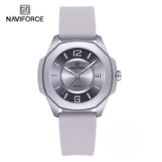NAVIFORCE NF7107 Quartz Calendar Waterproof and Shockproof Watches for Women Clocks