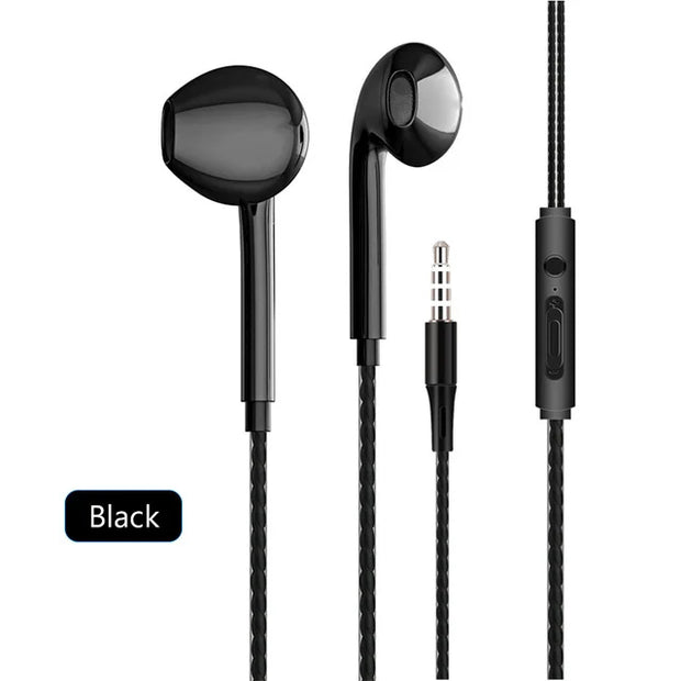 New 3.5mm Wired Headphones