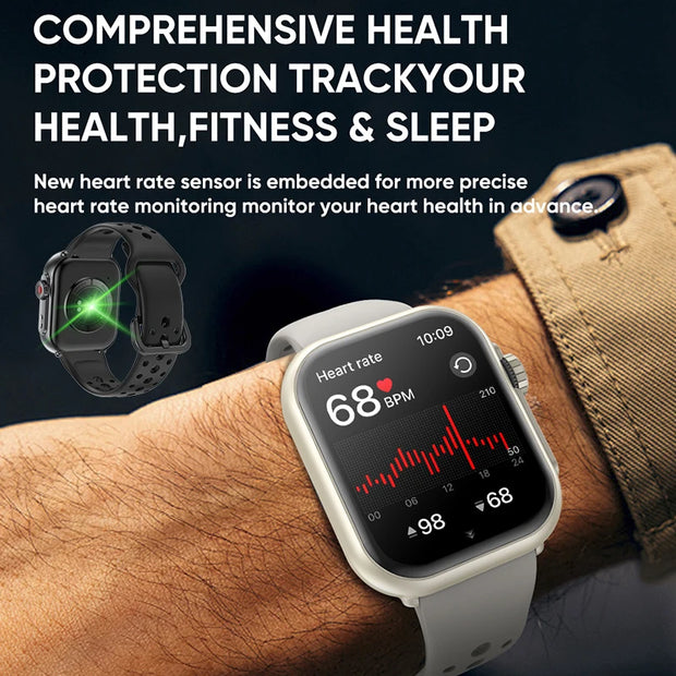 New Bluetooth Call GPS Track Waterproof Smart Watch
