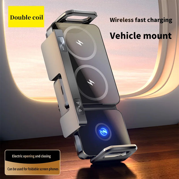 New 15W Wireless Fast Car Charger