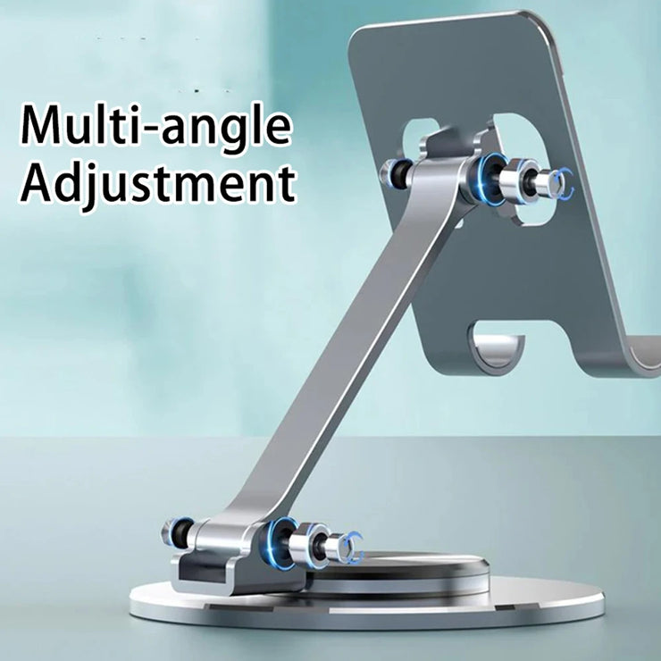 New Metal 360° Rotating Desk Mobile Phone Holder Stand