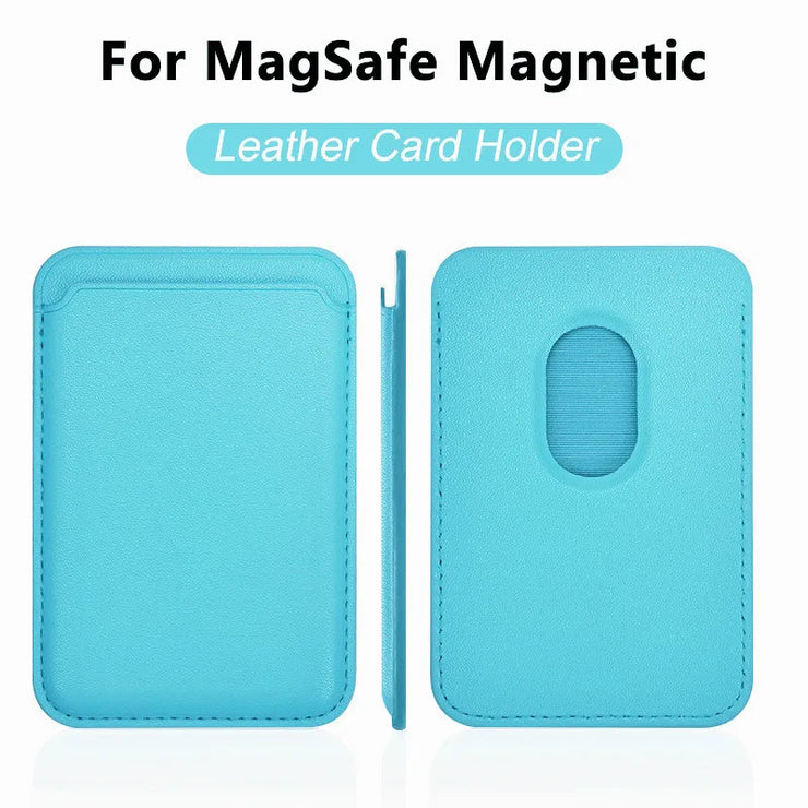 New Magnetic Leather Wallet Case
