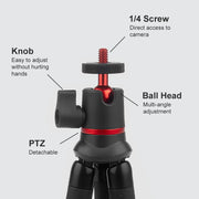 PULUZ Mini Octopus Flexible Tripod Holder