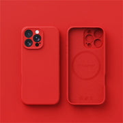 New Luxury Liquid Silicone Magsafe Phone Case