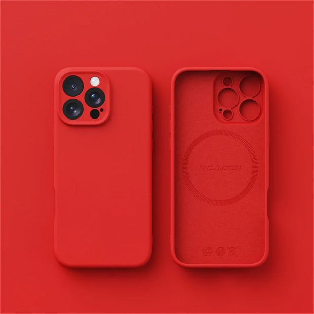 New Luxury Liquid Silicone Magsafe Phone Case