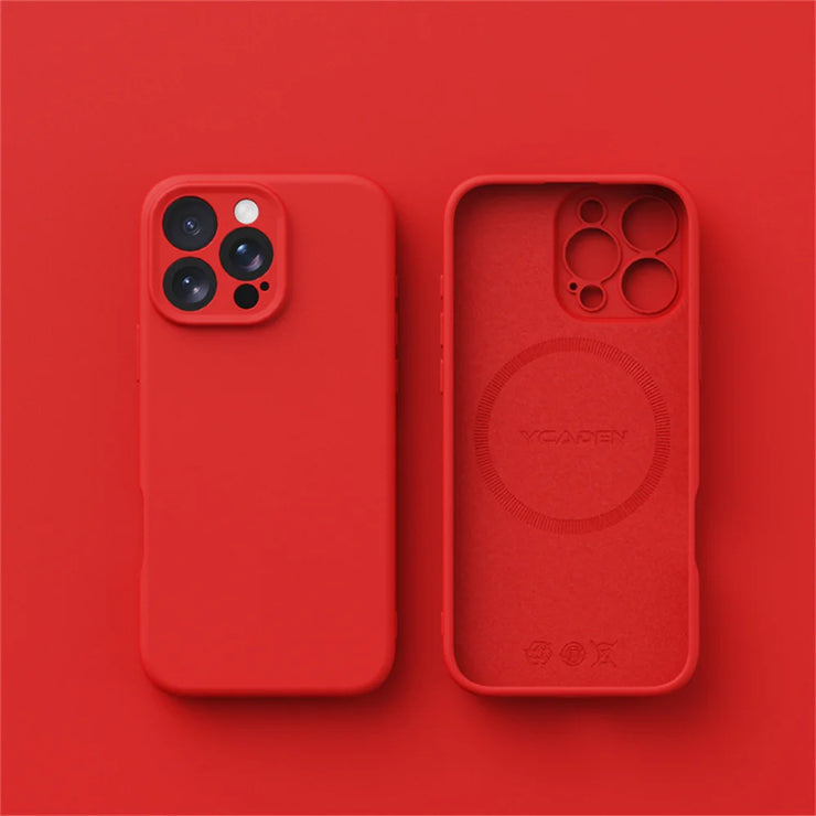 New Luxury Liquid Silicone Magsafe Phone Case