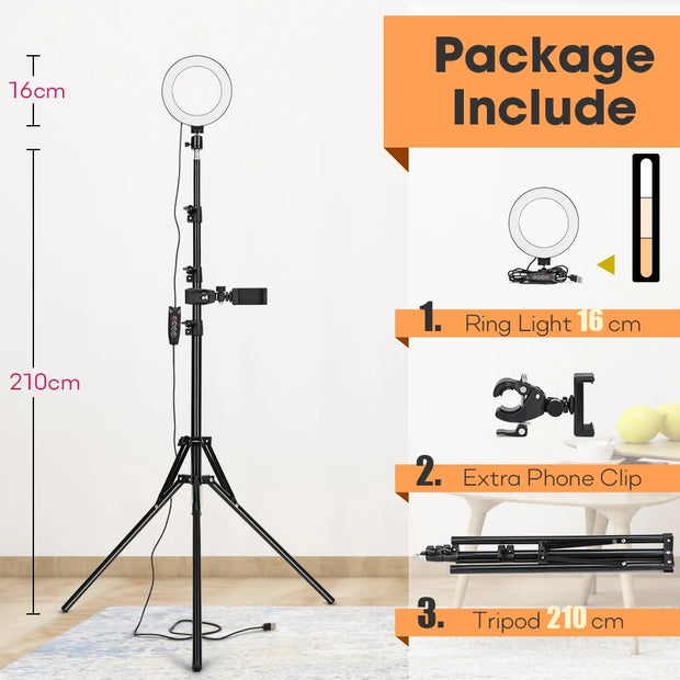 New  LED Ring Light Phone Tripod