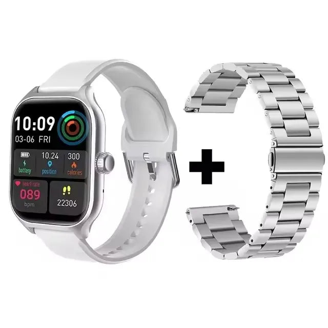 New 1.77 Full Touch Screen Sports Fitness Watch
