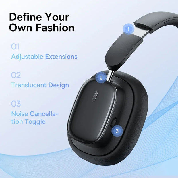 Baseus H1i ANC Wireless Bowie Headphone