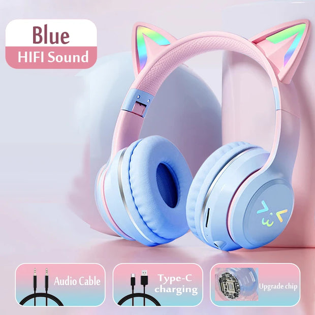New Cute Cat's Bluetooth Headsets