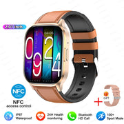 Women AMOLED Screen Bluetooth Call  NFC Sport Watch