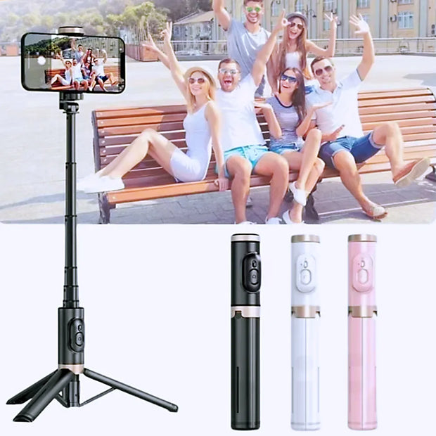 NEW Bluetooth Selfie Foldable Wireless Tripod