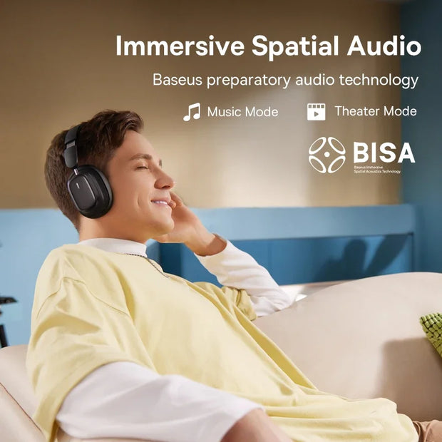 Baseus H1i ANC Wireless Bowie Headphone