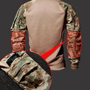 Men's Workwear Suit Outdoor Clothes Long Sleeve Tee Shirt & Trousers Wear-resisting Hunting Clothes Men Camping Suit