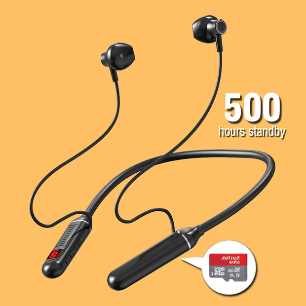 New Wireless Neckband Bluetooth Earphone