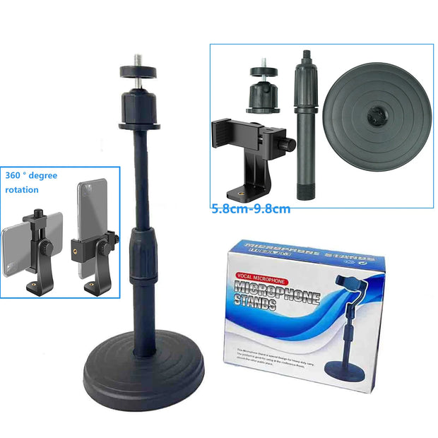 Mobile Phones Microphones Live Blogger Stands Tripod
