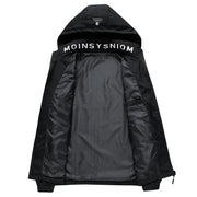 Hooded Jacket for Men 2024 Bomber Jacket Men's Windbreakers Zipper Coats Spring Autumn Casual Cargo Jacket Men Fashion Outerwear