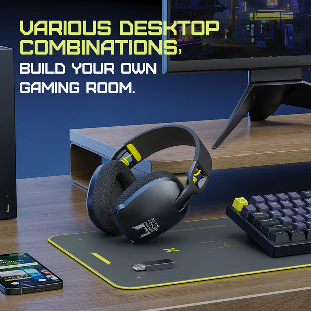New 2.4GHz USB Gaming Headphones