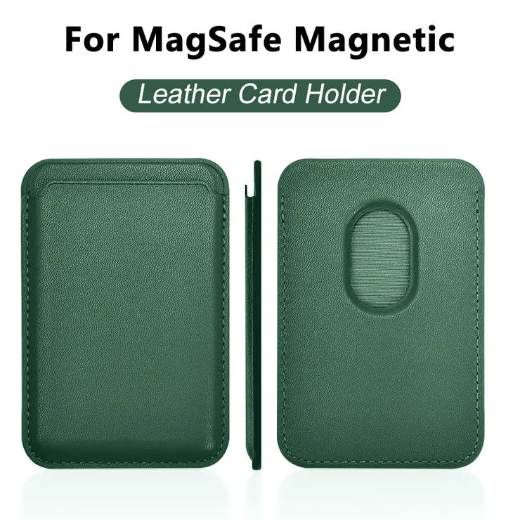 New Magnetic Leather Wallet Case