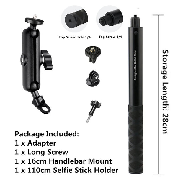 New Motorcycle Camera Holder Handlebar Mount