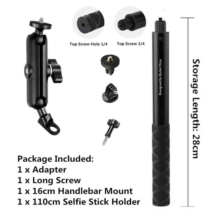 New Motorcycle Camera Holder Handlebar Mount