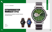 Men Watch BOBO BIRD 2022 New Top Automatic Mechanical Watch Logo Custom Wooden Creative Wristwatch Cool Gifts Box reloj hombre