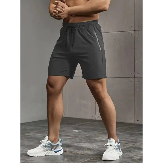 Men's Bottoms for Summer Gym Workout Running Cycling,Going Out Outfit 2025,QuickDrying Breathable Drawstring Waist Sports Shorts