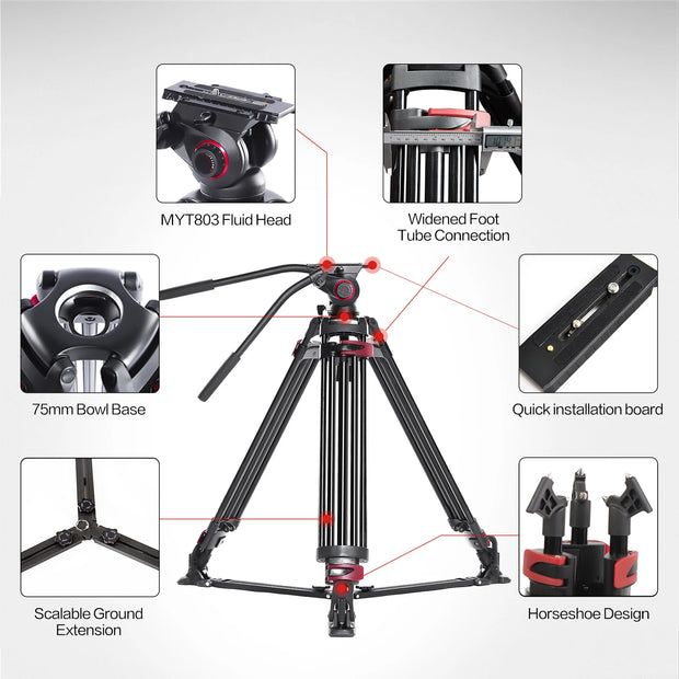 New Professional Camera Tripod Stand