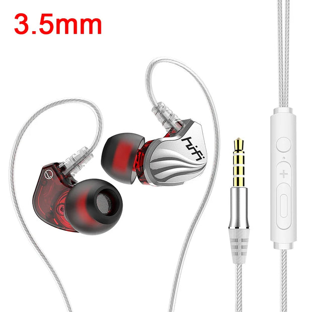 HIFI 6D Surround Bass in-Ear Wired Headphones