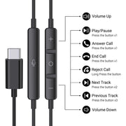 New Type-C Wired Headphones