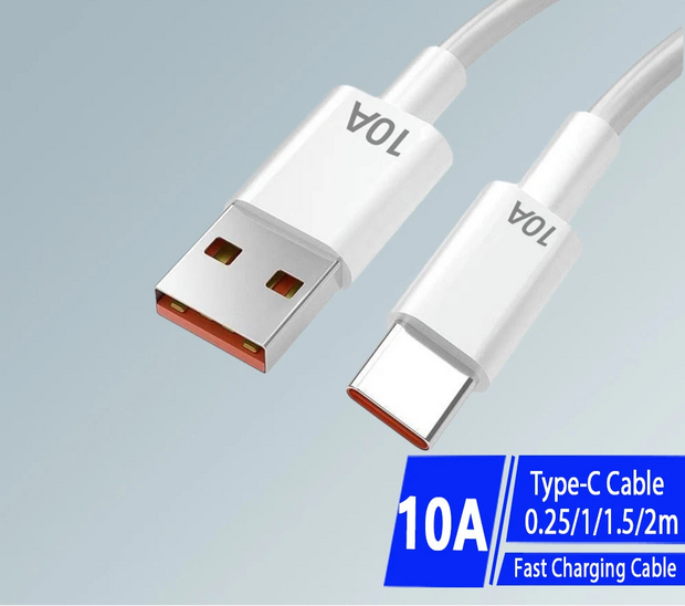 10A Type C Quick Charging Cable